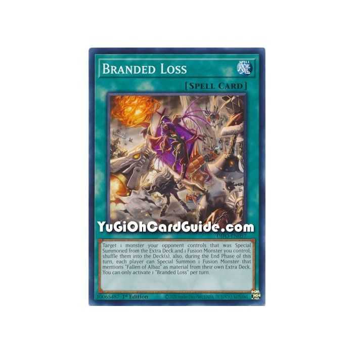 Branded Loss (Common) – Dimension Force | Carta YUGIOH en México