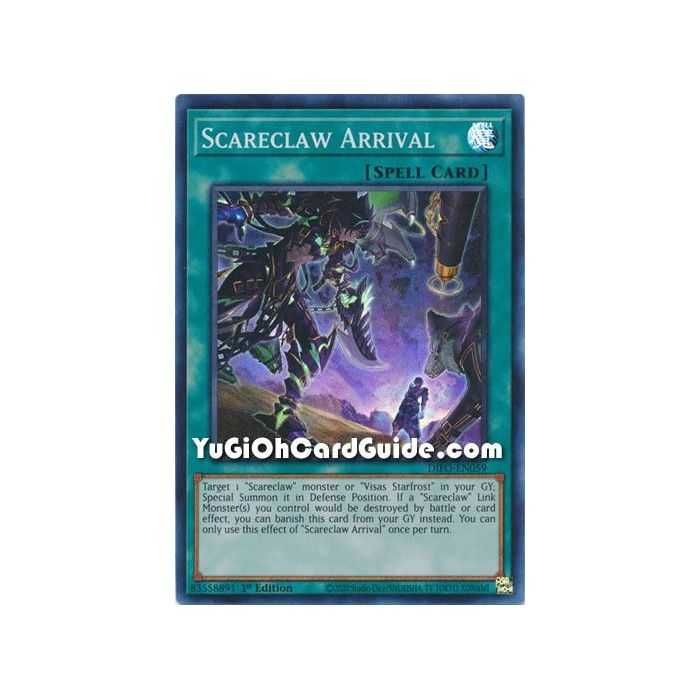 Scareclaw Arrival (Super Rare) – Dimension Force | Carta YUGIOH en México