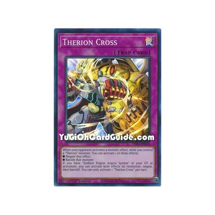Therion Cross (Super Rare) – Dimension Force | Carta YUGIOH en México