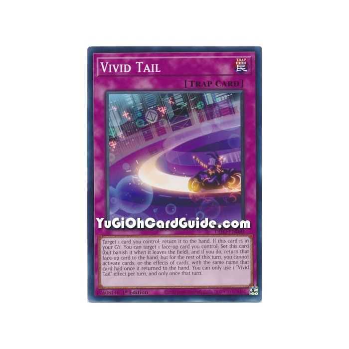 Vivid Tail (Common) – Dimension Force | Carta YUGIOH en México