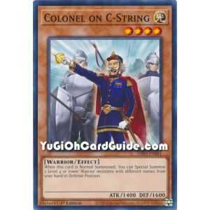 Colonel on C - String (Common) – Dimension Force | Carta YUGIOH en México