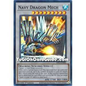 Navy Dragon Mech (Super Rare) – Dimension Force | Carta YUGIOH en México