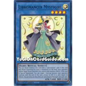 Libromancer Mystigirl (Super Rare) – Dimension Force | Carta YUGIOH en México