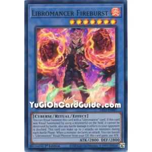 Libromancer Fireburst (Ultra Rare) – Dimension Force | Carta YUGIOH en México