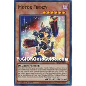 Motor Frenzy (Super Rare) – Dimension Force | Carta YUGIOH en México