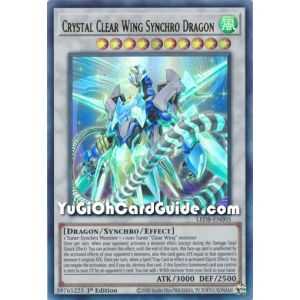 Crystal Clear Wing Synchro Dragon (Ultra Rare) – Legendary Duelists 8 Synchro Strom | Carta YUGIOH en México