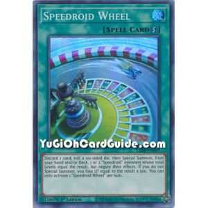 Speedroid Wheel (Super Rare) – Legendary Duelists 8 Synchro Strom | Carta YUGIOH en México