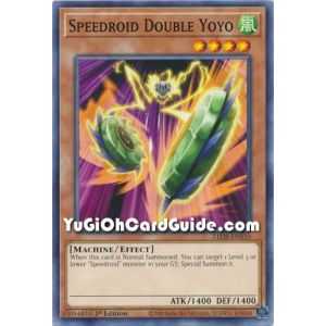 Speedroid Double Yoyo (Common) – Legendary Duelists 8 Synchro Strom | Carta YUGIOH en México