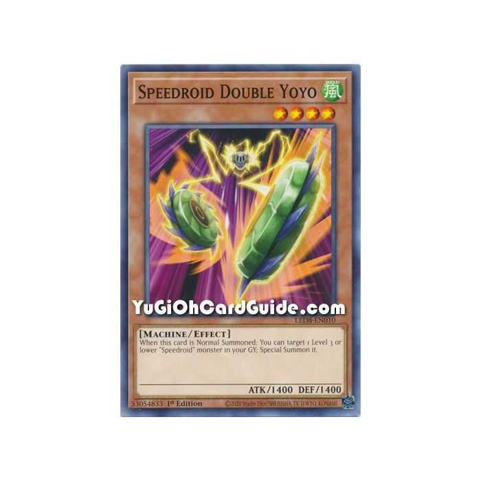 Speedroid Double Yoyo (Common) – Legendary Duelists 8 Synchro Strom | Carta YUGIOH en México
