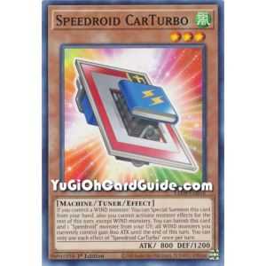 Speedroid CarTurbo (Common) – Legendary Duelists 8 Synchro Strom | Carta YUGIOH en México