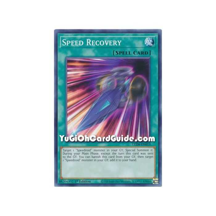 Speed Recovery (Rare) – Legendary Duelists 8 Synchro Strom | Carta YUGIOH en México