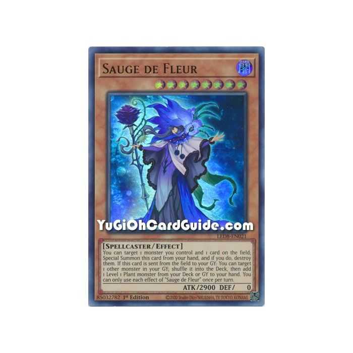 Sauge de Fleur (Ultra Rare) – Legendary Duelists 8 Synchro Strom | Carta YUGIOH en México