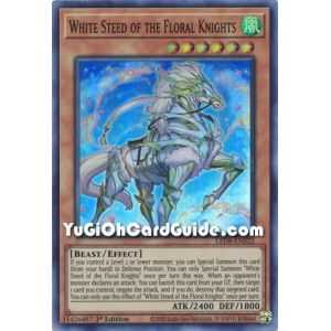 White Steed of the Floral Knights (Super Rare) – Legendary Duelists 8 Synchro Strom | Carta YUGIOH en México