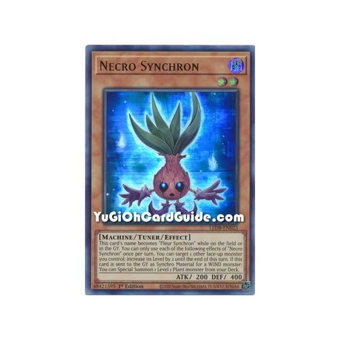 Necro Synchron (Ultra Rare) – Legendary Duelists 8 Synchro Strom | Carta YUGIOH en México