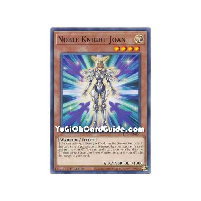 Noble Knight Joan (Common) – Legendary Duelists 8 Synchro Strom | Carta YUGIOH en México