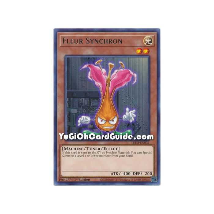 Fleur Synchron (Rare) – Legendary Duelists 8 Synchro Strom | Carta YUGIOH en México