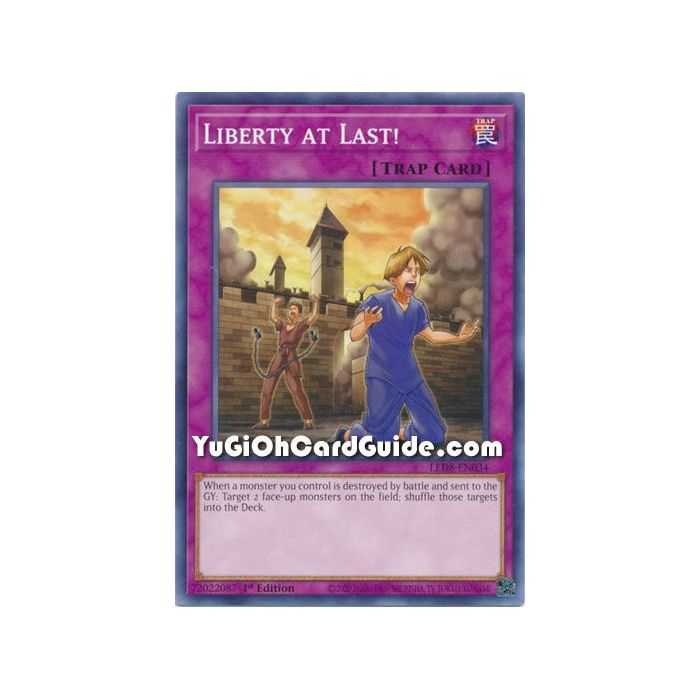 Liberty at Last! (Common) – Legendary Duelists 8 Synchro Strom | Carta YUGIOH en México
