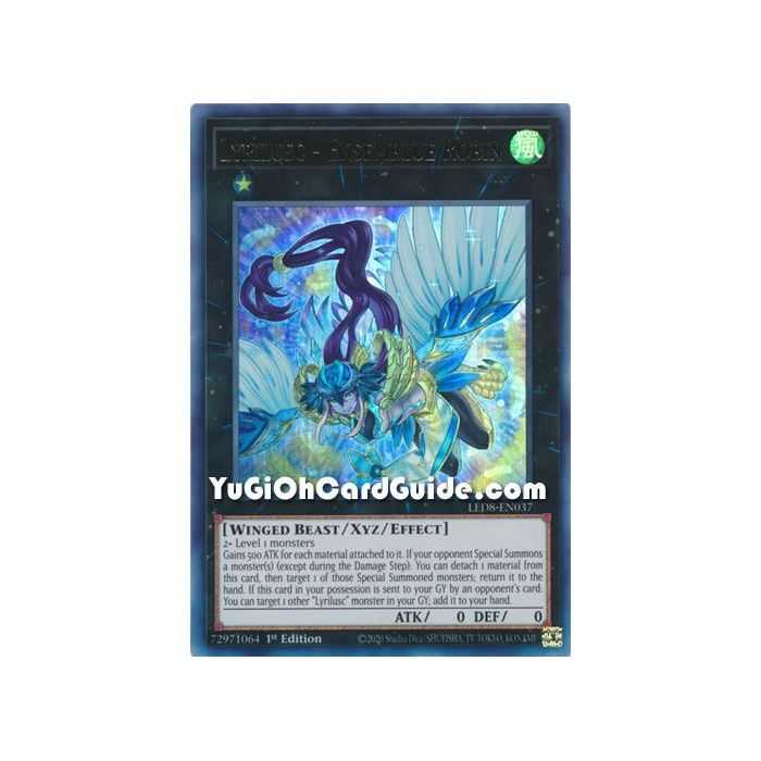 Lyrilusc - Ensemblue Robin (Ultra Rare) – Legendary Duelists 8 Synchro Strom | Carta YUGIOH en México