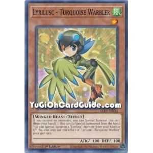 Lyrilusc - Turquoise Warbler (Common) – Legendary Duelists 8 Synchro Strom | Carta YUGIOH en México