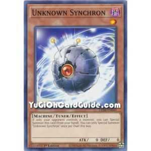 Unknown Synchron (Common) – Legendary Duelists 8 Synchro Strom | Carta YUGIOH en México