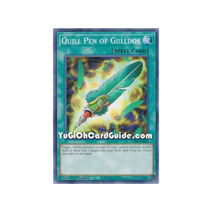 Quill Pen of Gulldos (Common) – Legendary Duelists 8 Synchro Strom | Carta YUGIOH en México