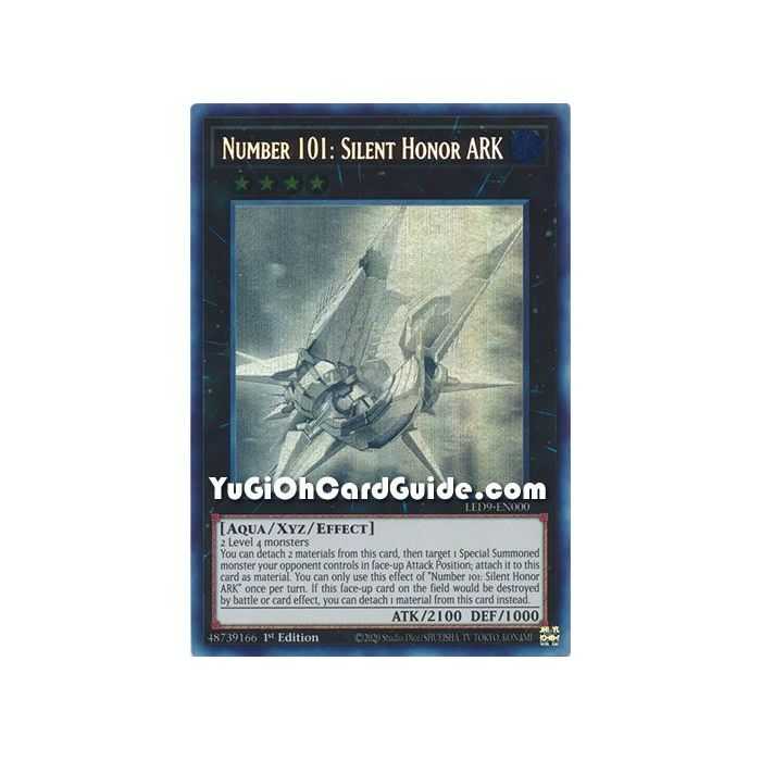 Number 101: Silent Honor Ark (Ghost Rare) – Legendary Duelist Duels From the Deep | Carta YUGIOH en México