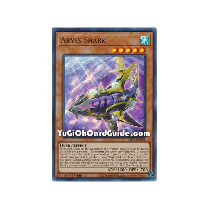 Abyss Shark (Ultra Rare) – Legendary Duelist Duels From the Deep | Carta YUGIOH en México