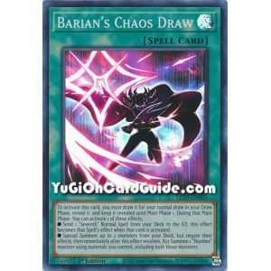 Barian´s Chaos Draw (Super Rare) – Legendary Duelist Duels From the Deep | Carta YUGIOH en México