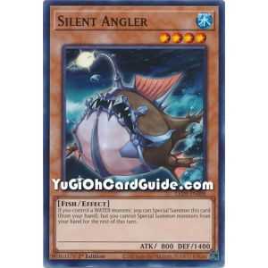 Silent Angler (Common) – Legendary Duelist Duels From the Deep | Carta YUGIOH en México