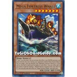 Mega Fortress Whale (Ultra Rare) – Legendary Duelist Duels From the Deep | Carta YUGIOH en México
