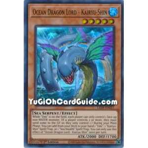 Ocean Dragon Lord - Kairyu-Shin (Ultra Rare) – Legendary Duelist Duels From the Deep | Carta YUGIOH en México