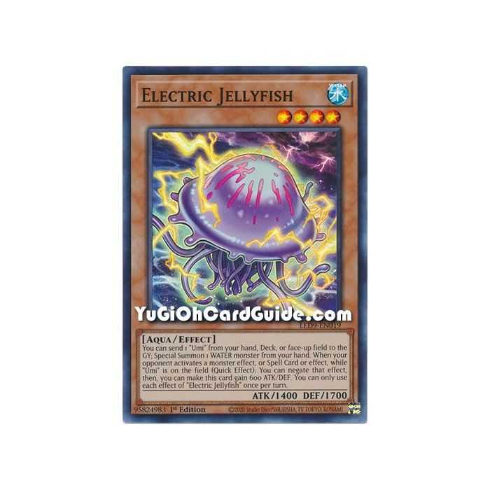 Electric Jellyfish (Super Rare) – Legendary Duelist Duels From the Deep | Carta YUGIOH en México