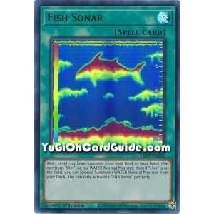 Fish Sonar (Ultra Rare) – Legendary Duelist Duels From the Deep | Carta YUGIOH en México