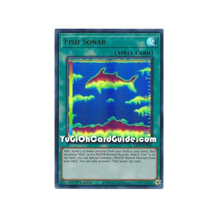 Fish Sonar (Ultra Rare) – Legendary Duelist Duels From the Deep | Carta YUGIOH en México