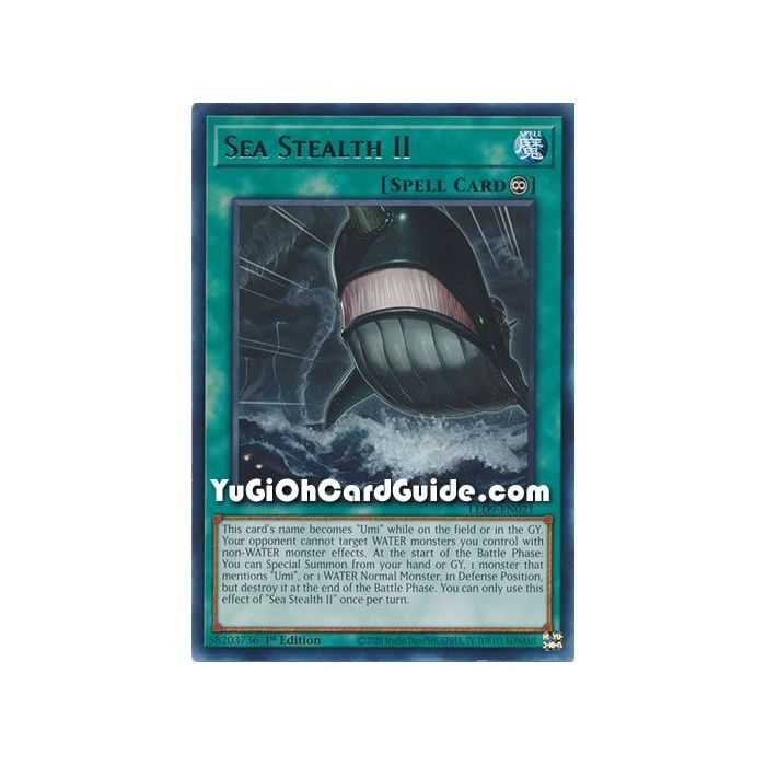 Sea Stealth II (Rare) – Legendary Duelist Duels From the Deep | Carta YUGIOH en México