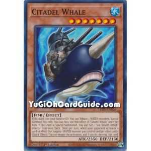 Citadel Whale (Common) – Legendary Duelist Duels From the Deep | Carta YUGIOH en México