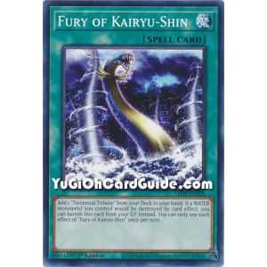 Fury of Kairyu-Shin (Common) – Legendary Duelist Duels From the Deep | Carta YUGIOH en México