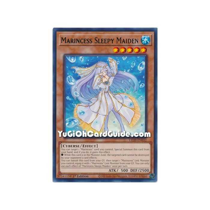 Marincess Sleepy Maiden (Rare) – Legendary Duelist Duels From the Deep | Carta YUGIOH en México