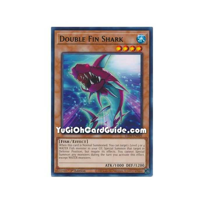 Double Fin Shark (Rare) – Legendary Duelist Duels From the Deep | Carta YUGIOH en México
