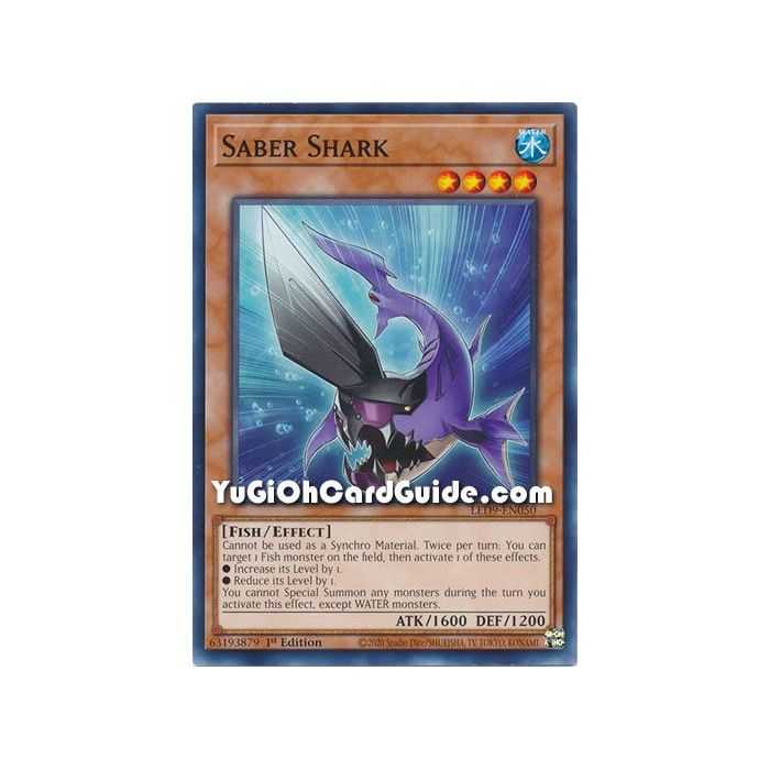 Saber Shark (Common) – Legendary Duelist Duels From the Deep | Carta YUGIOH en México