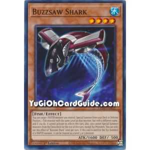 Buzzsaw Shark (Common) – Legendary Duelist Duels From the Deep | Carta YUGIOH en México