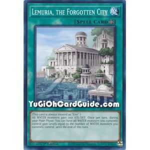 Lemuria, the Forgotten City (Common) – Legendary Duelist Duels From the Deep | Carta YUGIOH en México