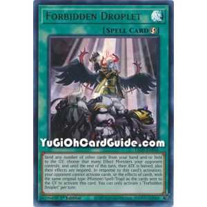 Forbidden Droplet (Ultra Rare) – Legendary Duelist Duels From the Deep | Carta YUGIOH en México