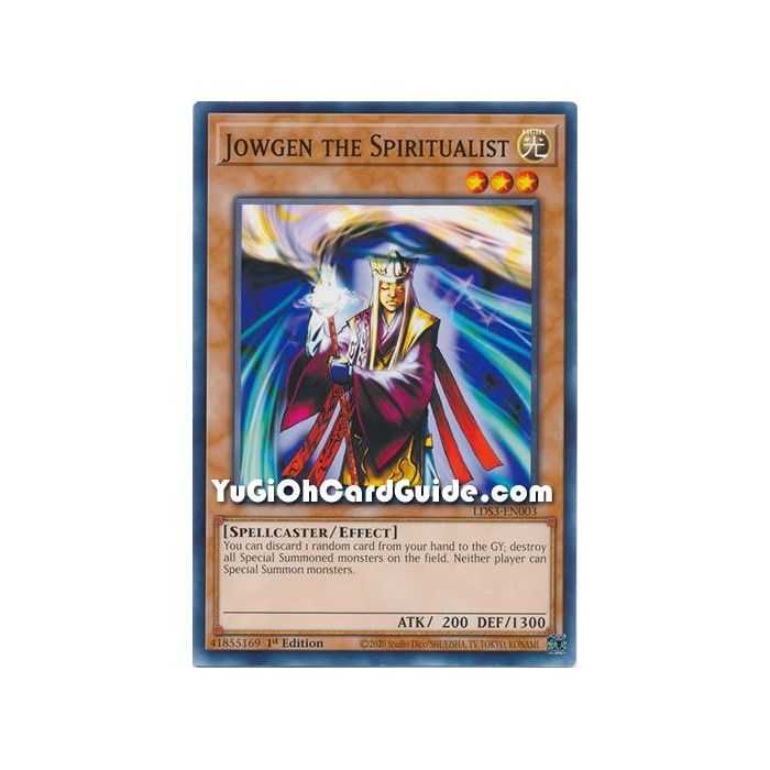 Jowgen the Spiritualist (Common) – Legendary Duelists Season 3 | Carta YUGIOH en México