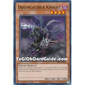 Doomcaliber Knight (Common) – Legendary Duelists Season 3 | Carta YUGIOH en México