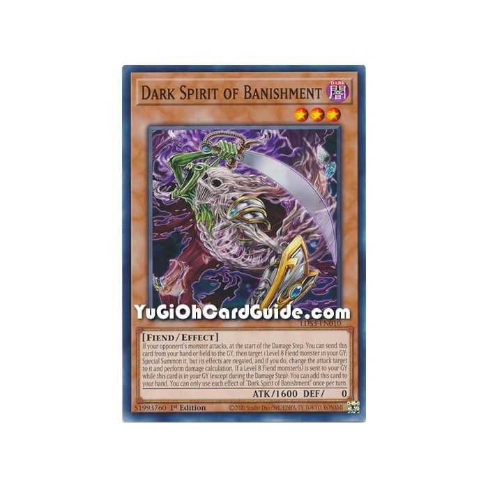 Dark Spirit of Banishment (Common) – Legendary Duelists Season 3 | Carta YUGIOH en México
