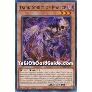 Dark Spirit of Malice (Common) – Legendary Duelists Season 3 | Carta YUGIOH en México