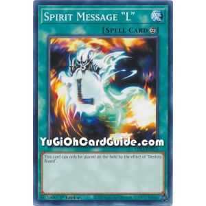 Spirit Message "L""(Common) – Legendary Duelists Season 3 | Carta YUGIOH en México