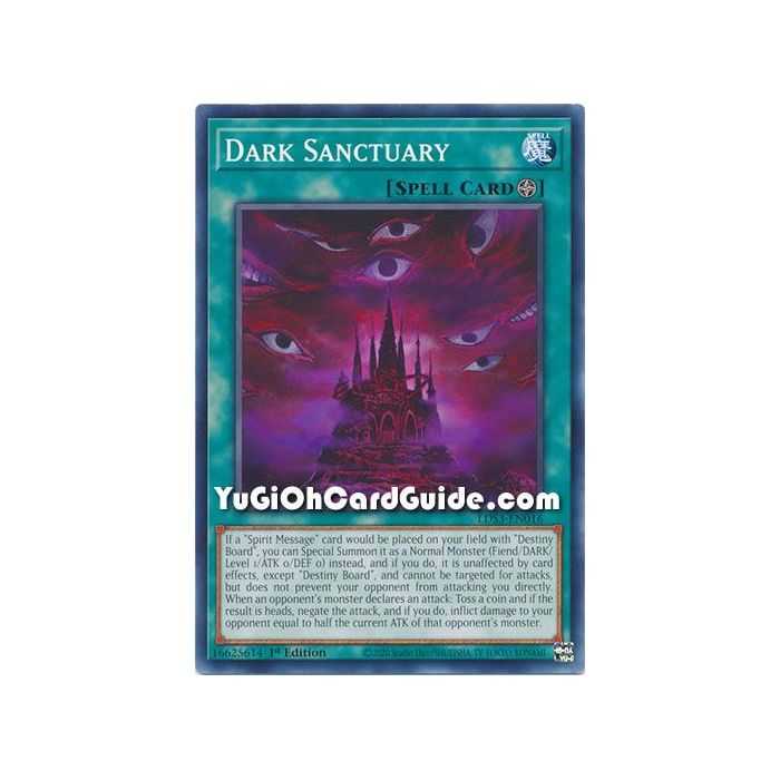 Dark Sanctuary (Common) – Legendary Duelists Season 3 | Carta YUGIOH en México