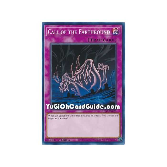 Call of the Earthbound (Common) – Legendary Duelists Season 3 | Carta YUGIOH en México